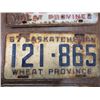 Image 8 : LOT OF 9 ASSORTED LICENCE PLATES