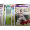 Image 7 : LOT OF BASEBALL CARDS (RED SOX, BLUE JAYS, FLEER 90, TOPPS, TIGERS, CHICAGO WHITE SOX, ETC) *7.5" HI