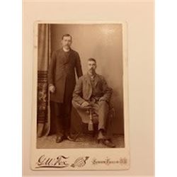 G.W Fox Sioux Falls, S.D. Cabinet Card
