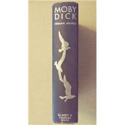 Moby Dick Vintage Copy Herman Melville with Illustrations by Kent Rockwell
