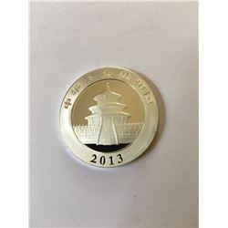 2013 Chinese Silver Panda  Bullion Coin 9999 Silver