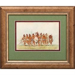 George Catlin (American, 1796-1872), Illustrations