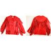 Image 1 : Red Leather Jacket Worn at McGill Club, NV   (73024)