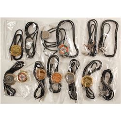 Bolo Ties / Money clip/ 13 pieces   (89567)
