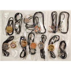 Bolo Ties / Money clip/ 13 pieces   (89567)