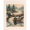 Image 1 : Print / " Backwater  Woodies"/ By Michael Glenn Monroe.   (105374)