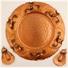 Image 1 : Grogovian Copper Decorative Tray   (77856)