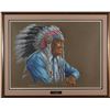 Image 1 : Framed Wm A Moore, Paiute Heritage   (87602)