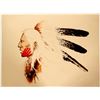 Image 1 : Fox Warrior - Serigraph by Enoch Kelly Haney   (101059)