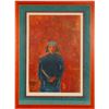 Image 1 : Large Native American Man with Closed Eyes by Aaron Freelander   (101005)