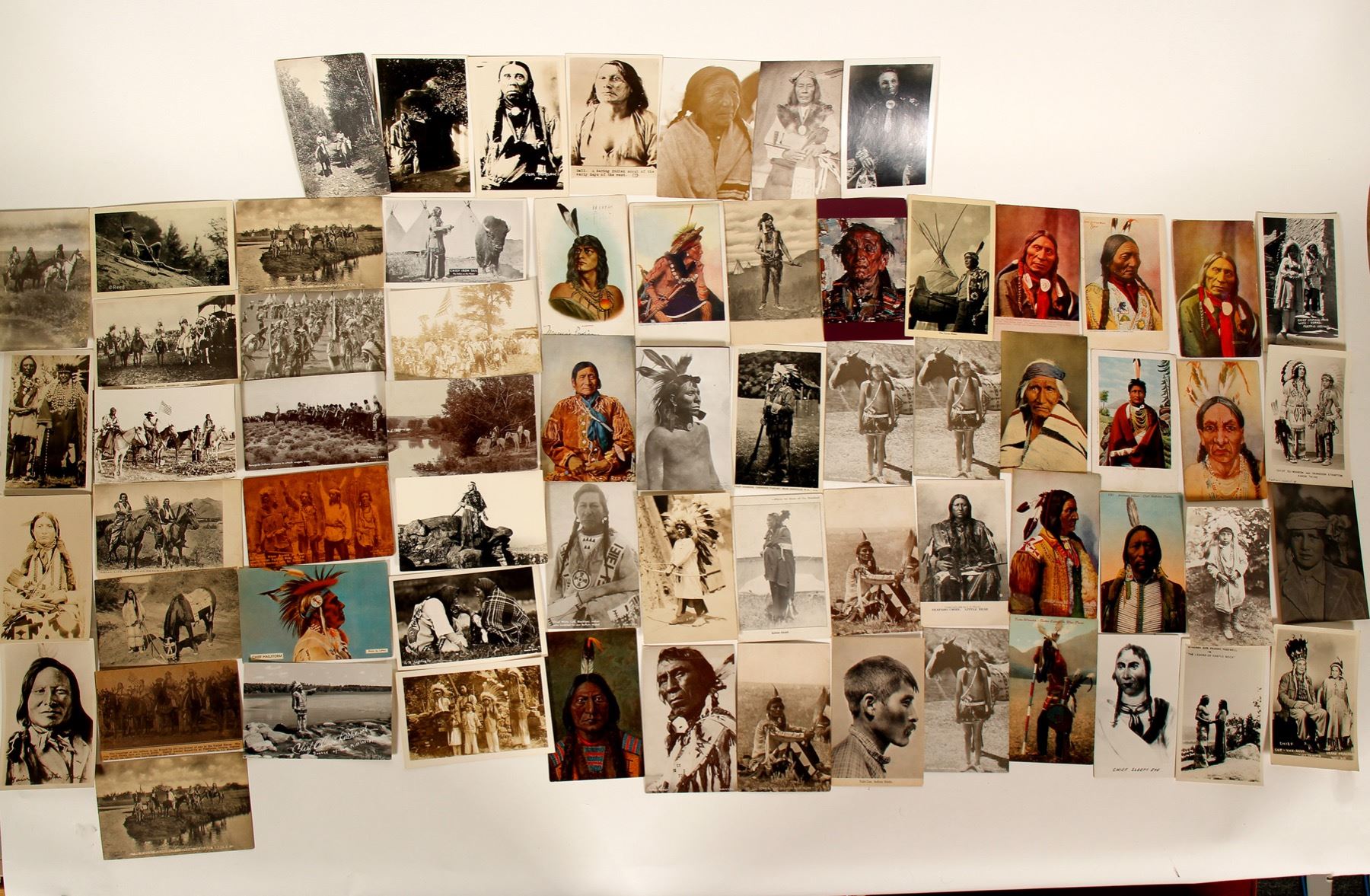 Native American RPC and Lithograph Cards - No Specific Tribe (91433)