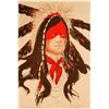 Image 1 : Red Mask -  Serigraph by Unknown   (101050)