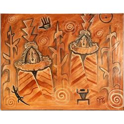 Saved Seeds - Oil by Elriggs Allen   (101002)
