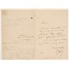 Image 1 : Jean-Baptiste Honoré Raymond Capefigue Signed Letter   (106484)