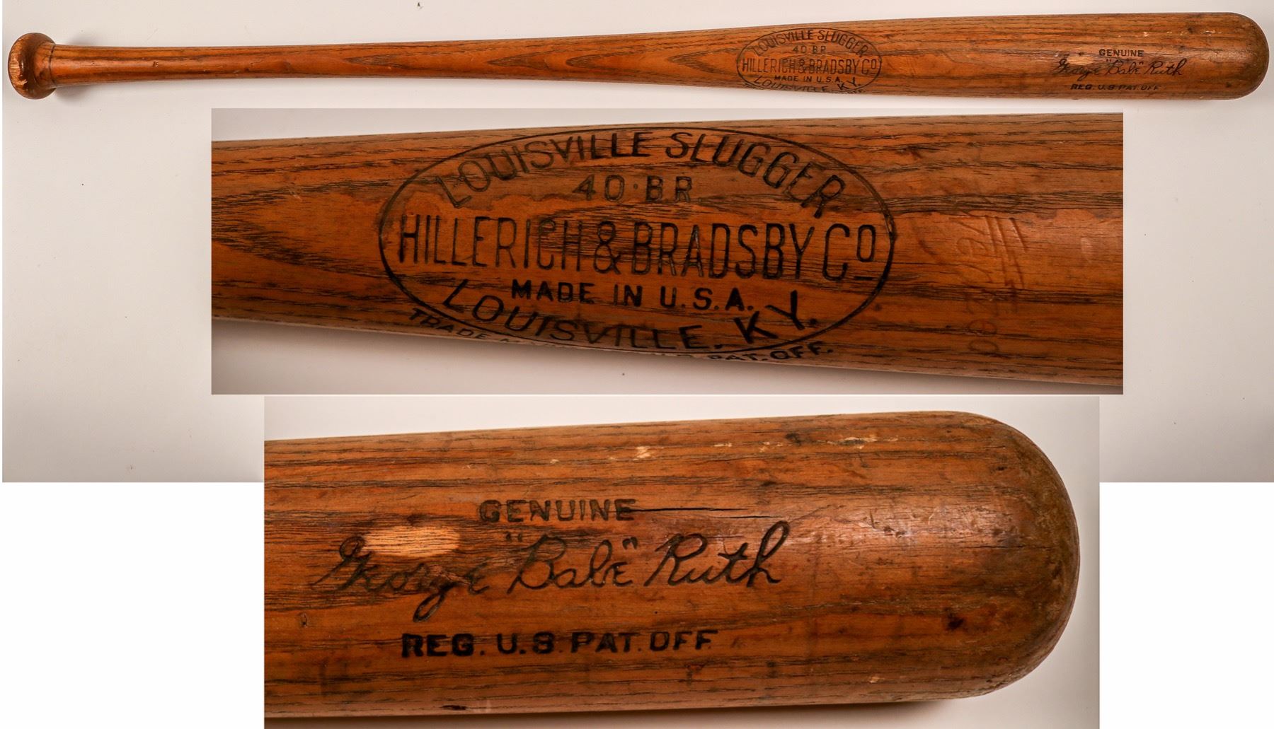 Babe Ruth Baseball Bat, Louisville Slugger (105742) - Holabird Western ...