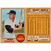 Image 1 : Mickey Mantle 1968 Baseball Card   (104484)
