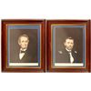 Image 1 : Lincoln and Grant Lithographs in Frames   (56442)