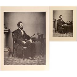 Lincoln Photos - 2 Large & Small   (106326)