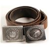Image 1 : German WWII / Belt Buckles / 2 items:   (78851)