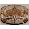 Image 1 : Reno Arch Silver Plate Belt Buckle   (105672)