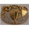 Image 1 : Reno Balloon Gold Plate Belt Buckle   (105669)