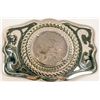 Image 1 : 1883 Silver Dollar Belt Buckle   (105671)