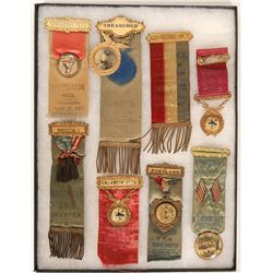 Massachusetts Fire Fighter Ribbons (8)   (101748)