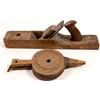 Image 1 : Tools / Block Plain & Mini Bellows / 2 Items.   (105003)