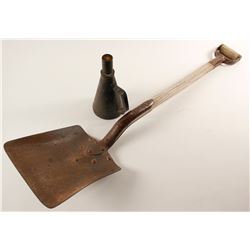 Shovel & Oil Jug   (88511)