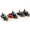 Image 1 : Cast Iron Motorcycle Cop Toys (4)   (106367)