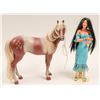 Image 1 : Doll & Horse (Indian Squaw) Contemporary   (105738)