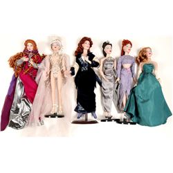 Dolls (Lot of 6 Collectibles)   (106014)