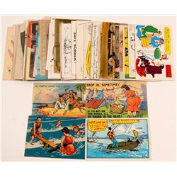 Advertising Pinups Postcards   (105312)