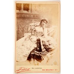 Lilly Langtree Mounted Photo   (89331)