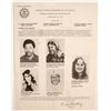 Image 1 : Notice  from DOJ, FBI Investigation, Patricia Hearst, & Others   (83562)