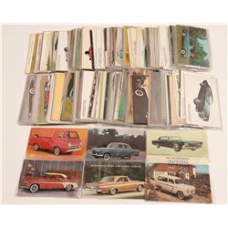 Vintage Car Postcards   (105289)