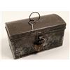 Image 1 : Vintage Metal Tin Box with Lock and Key   (106373)