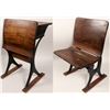 Image 1 : Vintage Wooden School Desk and Seat   (102708)