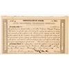 Image 1 : Alta California Telegraph Company Stock Certificate   (107026)