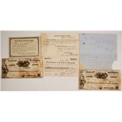 Sacramento Gold Rush Era Ephemera   (77638)