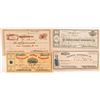 Image 1 : Four Different San Francisco Stock Certificates   (104363)