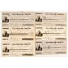 Image 1 : Early Weaverville Checks (6)   (87452)