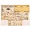 Image 1 : Five California Non-Mining Stock Certificates   (107104)