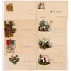 Image 1 : Native Sons of the Gold West Business Cards   (106016)