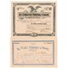 Image 1 : Two Colorado Publishing Stock Certificates   (104352)