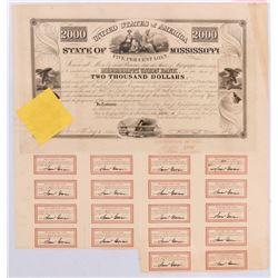 State of Mississippi Bond 1838   (106420)