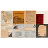Image 1 : Piper's Opera House & Other Comstock Theatre Ephemera incl. Davy Crockett Auto.   (107384)