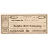 Image 1 : Eureka Hall Company Stock Certificate   (107014)