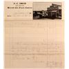 Image 1 : Goldfield, Nevada Photographic Billhead- S.C. Smith/ Western Gas Engine 1908   (51212)
