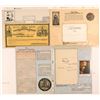 Image 1 : Nevada Territory & Statehood Autographs   (107274)